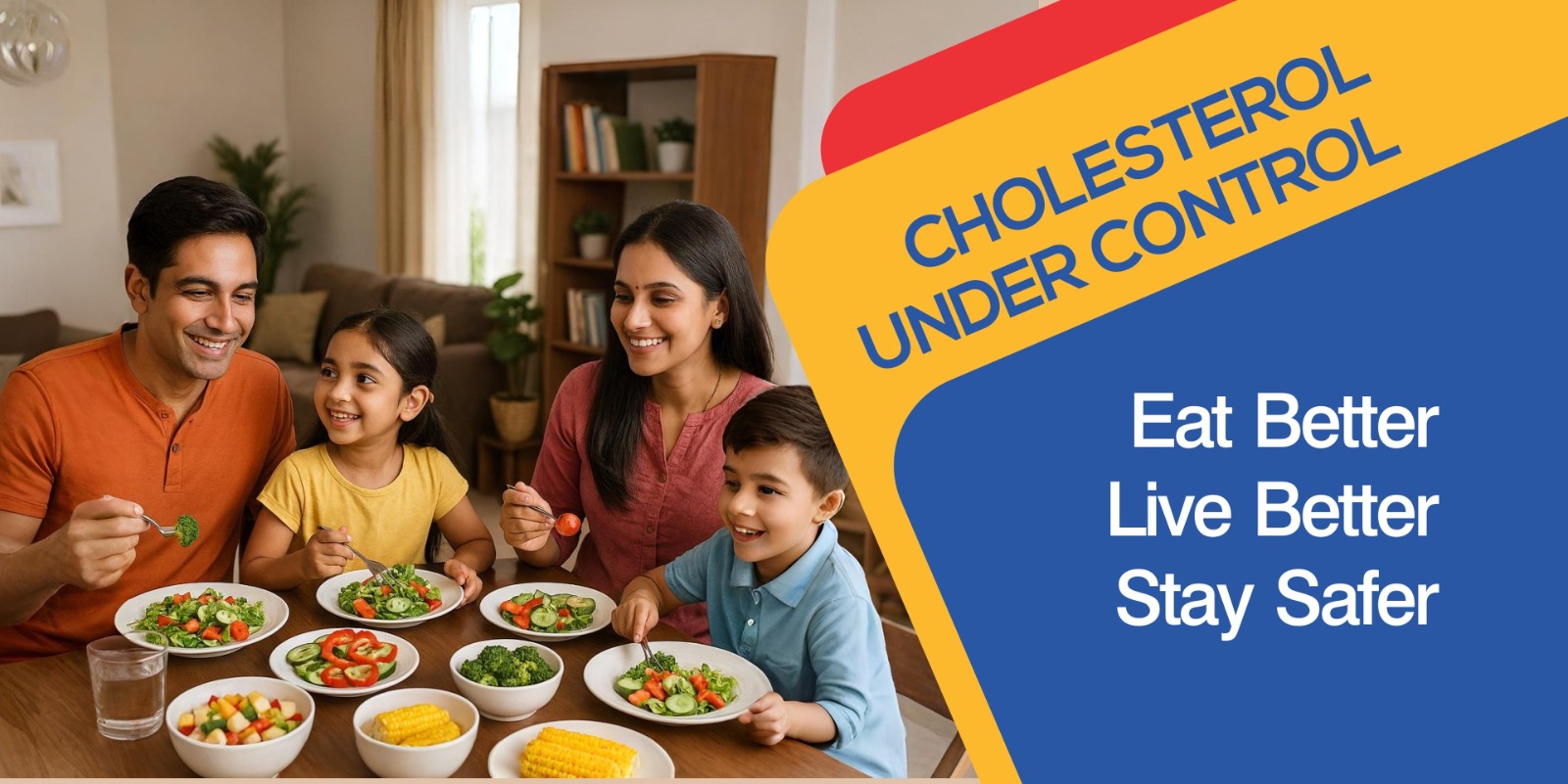 CHOLESTEROL UNDER CONTROL - Eat Better, Live Better, Stay Safer 