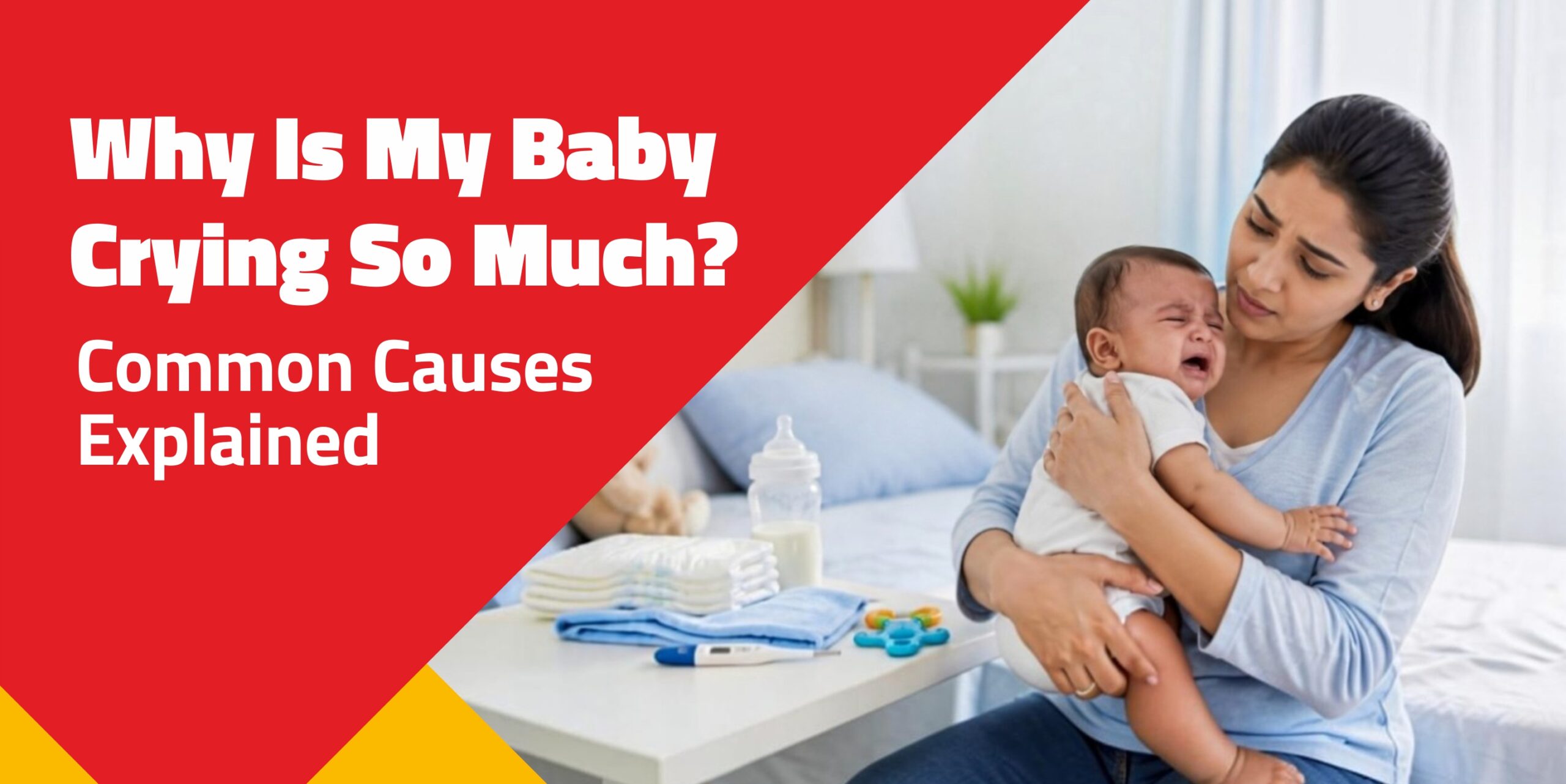 Why Is My Baby Crying So Much? Common Causes Explained